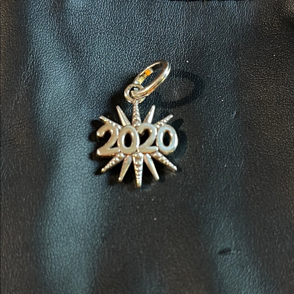 Brighton Collectibles Silver Starburst 2020 Pendant NWOT